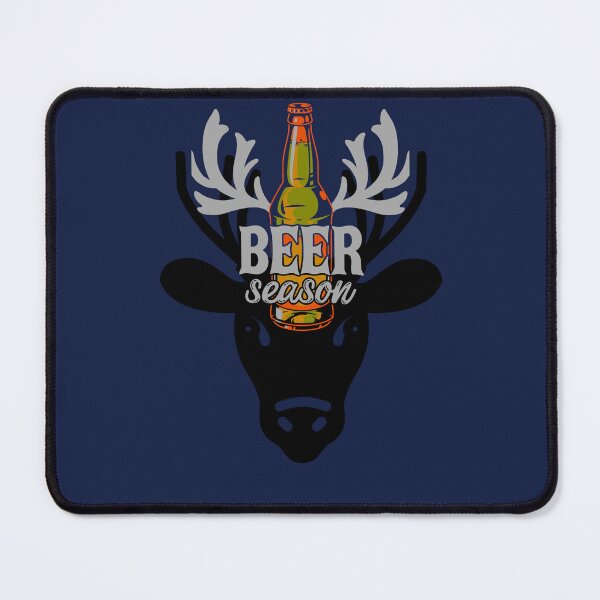 Item preview, Beer Season Deer Head designed and sold by LanaDevon.