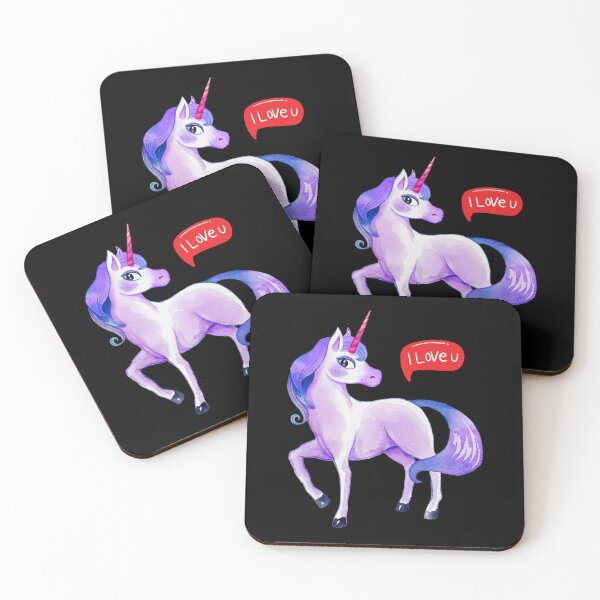 Item preview, Unicorns I Love Them designed and sold by The Love Quill.