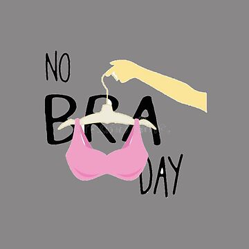 National No Bra Day Poster for Sale by vaske-bros