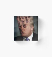 Donald Trump Meme Acrylic Block