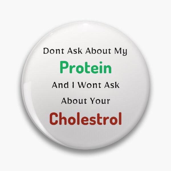 Item preview, Dont Ask About My Protein And I Wont Ask About Your Cholestrol / World Vegetarian Day - Funny and cute T-Shirts Quotes designed and sold by Designspot2020.