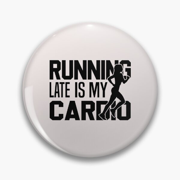 Item preview, Running Late Is My Cardio, Workout Top, Funny Fitness designed and sold by Nedskr.