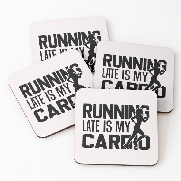 Item preview, Running Late Is My Cardio, Workout Top, Funny Fitness designed and sold by Nedskr.