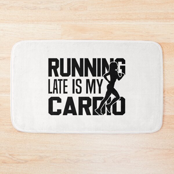 Item preview, Running Late Is My Cardio, Workout Top, Funny Fitness designed and sold by Nedskr.