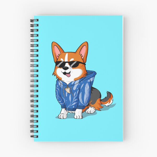 Item preview, Surfing Corgi designed and sold by Corgitude Stickers.