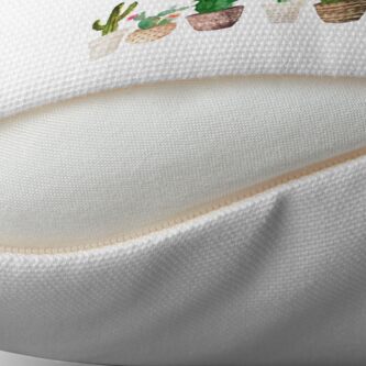 Alternate view of Cactus Throw Pillow
