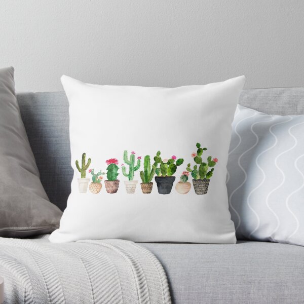 Cactus Throw Pillow