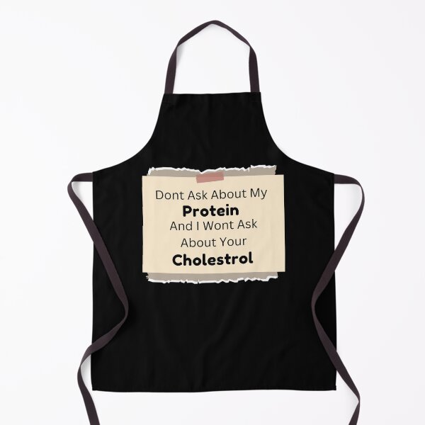 Item preview, Dont Ask About My Protein And I Wont Ask About Your Cholestrol / World Vegetarian Day - Funny and cute T-Shirts Quotes designed and sold by Designspot2020.