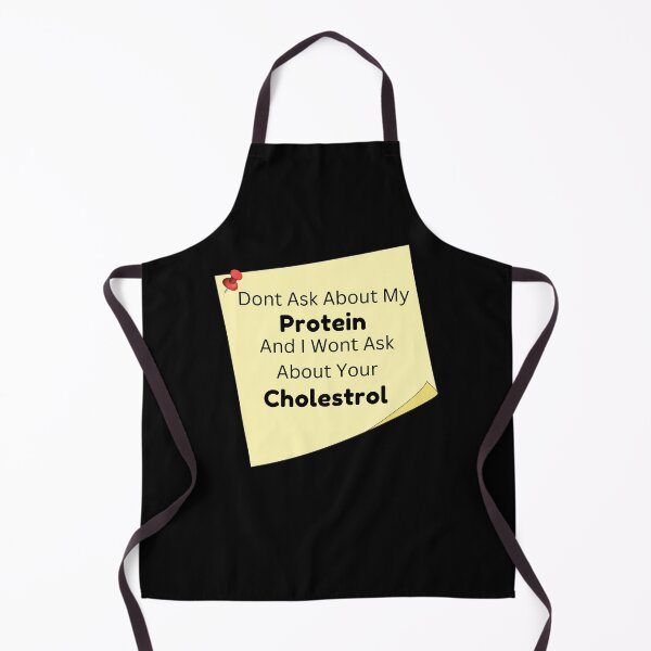 Item preview, Dont Ask About My Protein And I Wont Ask About Your Cholestrol / World Vegetarian Day - Funny and cute T-Shirts Quotes designed and sold by Designspot2020.