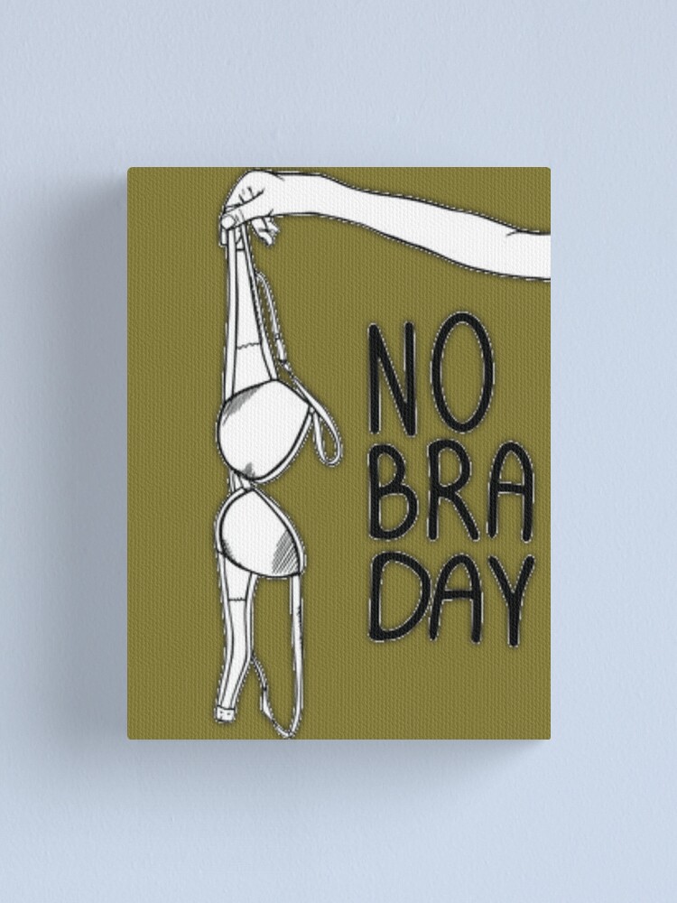 Boobs no bra day 13.of October Sticker for Sale by MartinaSteel