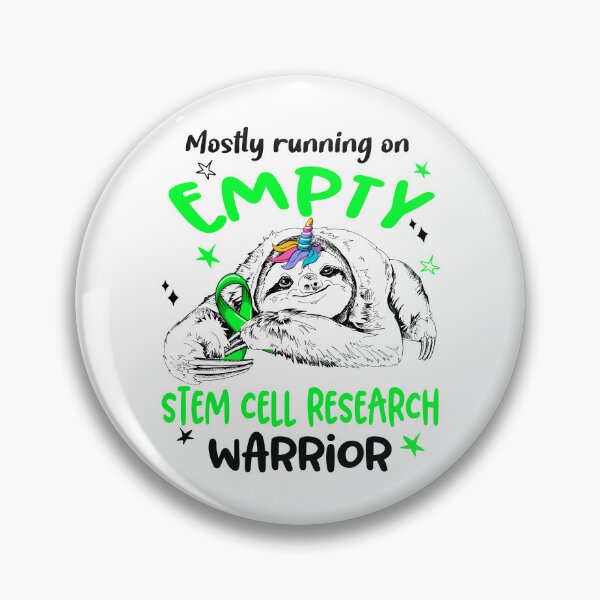 Item preview, Mostly running on Empty Stem Cell Research Warrior designed and sold by ElizabethS809.