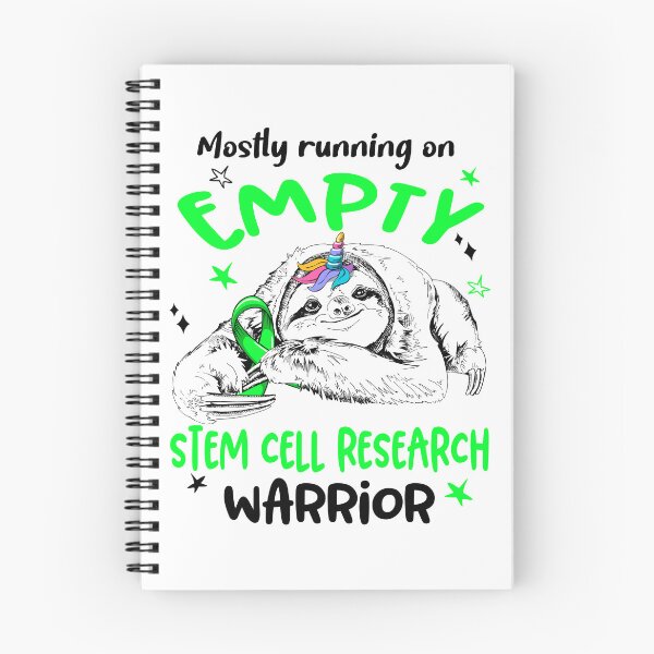 Item preview, Mostly running on Empty Stem Cell Research Warrior designed and sold by ElizabethS809.