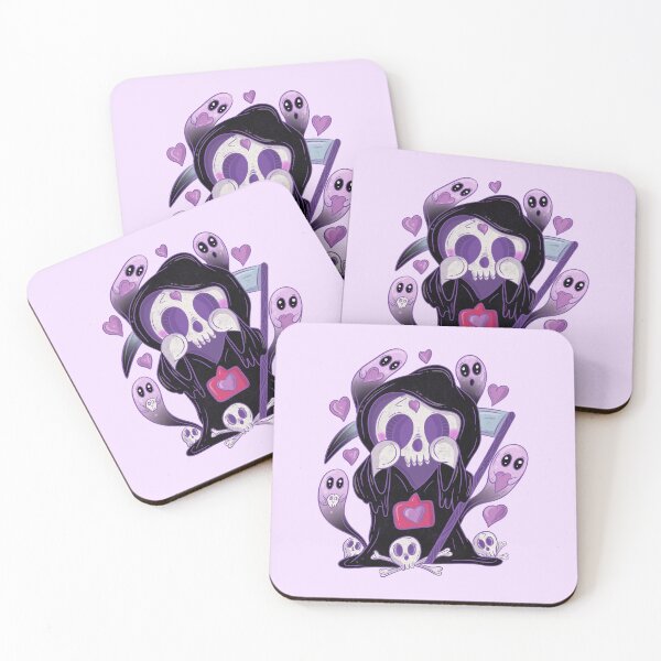 Item preview, Grim reaper love designed and sold by Jess.a.creates.