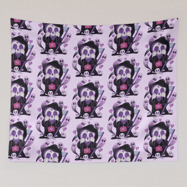 Item preview, Grim reaper love designed and sold by Jess.a.creates.