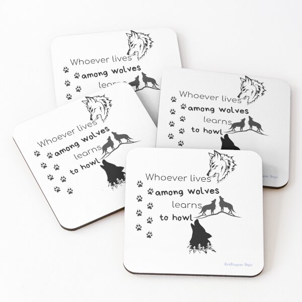 Item preview, Phrases from wolves designed and sold by shinjino83.