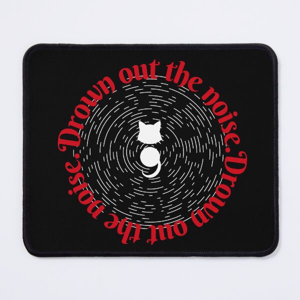 Item preview, Semicolon Cat (Drown out the noise. B) designed and sold by SimplyMe-Plus.