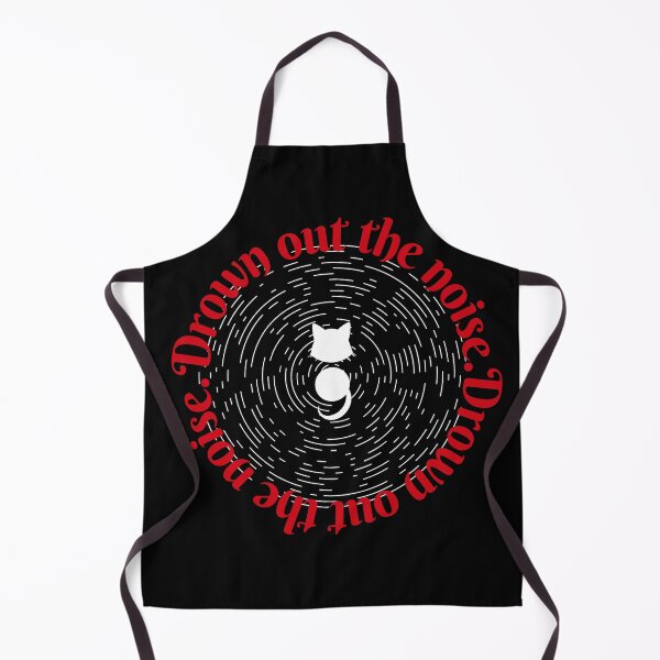 Item preview, Semicolon Cat (Drown out the noise. B) designed and sold by SimplyMe-Plus.