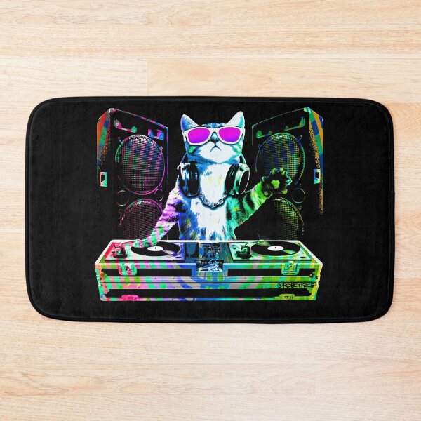 Item preview, HOUSE CAT (That DJ Kitty) designed and sold by ROBOTFACE T-Shirts.