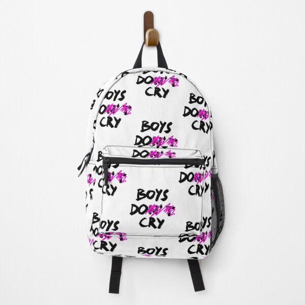 Item preview, BOYS DO CRY / BOYS DON'T CRY / Cool and Funny quotes black designed and sold by DRK7DSGN.