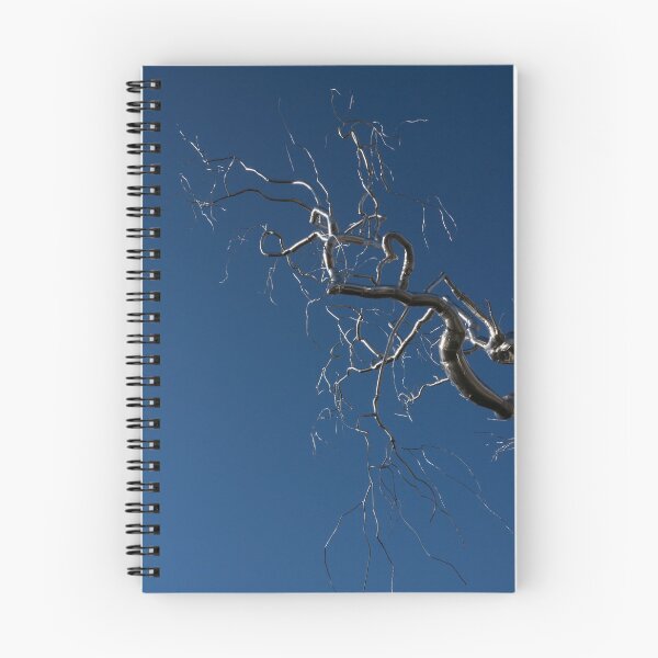 Item preview, Silver and Blue - a Metal Tree Sculpture Plus Blue Sky and Sunshine designed and sold by Georgia Mizuleva.
