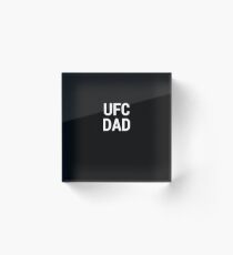 UFC DAD Acrylic Block