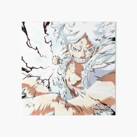 ONE PIECE - LUFFY GEAR 5  Art Board Print for Sale by sxlte