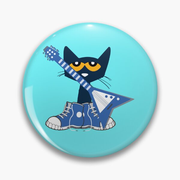 Item preview, Pete the cat rocking in blue shoes and blue guitar designed and sold by Walidovicstore.