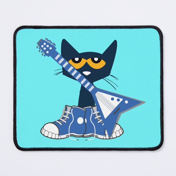 Item preview, Pete the cat rocking in blue shoes and blue guitar designed and sold by Walidovicstore.