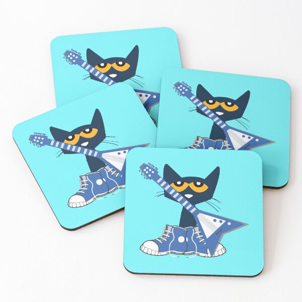 Item preview, Pete the cat rocking in blue shoes and blue guitar designed and sold by Walidovicstore.
