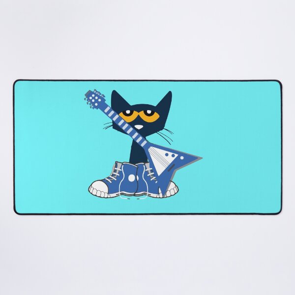 Item preview, Pete the cat rocking in blue shoes and blue guitar designed and sold by Walidovicstore.