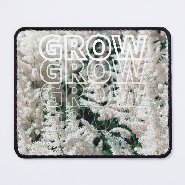 Item preview, GROW (above) - Bright Enchanted Forest of Flowers designed and sold by AliceSLee.
