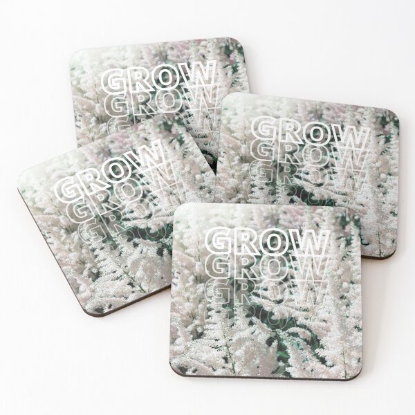Item preview, GROW (above) - Bright Enchanted Forest of Flowers designed and sold by AliceSLee.