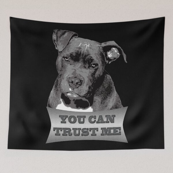 Item preview, Pitbull you can trust me designed and sold by Astralia.