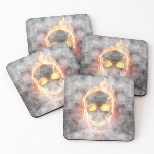 Item preview, Flaming Skull designed and sold by DRJProds-Merch.