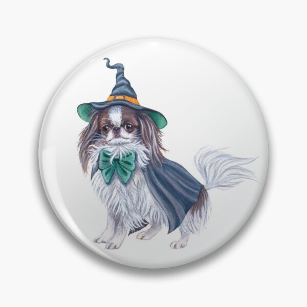 Item preview, Halloween Japanese Chin designed and sold by Snifferius.
