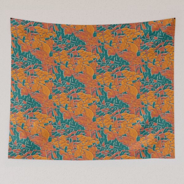 Item preview, Abstract Forest Undergrowth designed and sold by RivehArt.