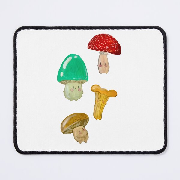Item preview, Mushroom Friends (Transparent) designed and sold by theflyingwolf.