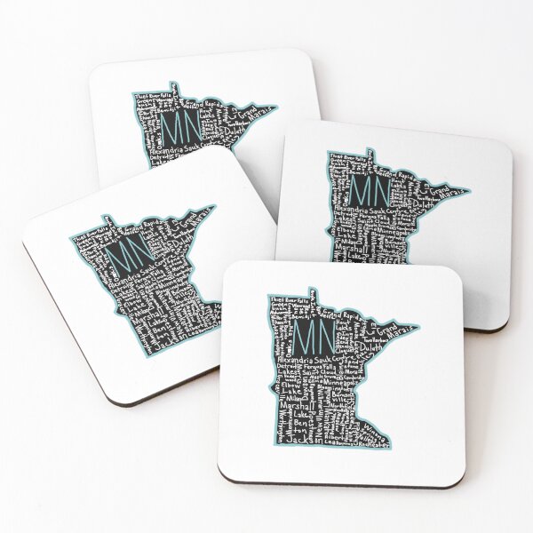 Item preview, Minnesota State Outline Cities designed and sold by SuperiorlyScout.
