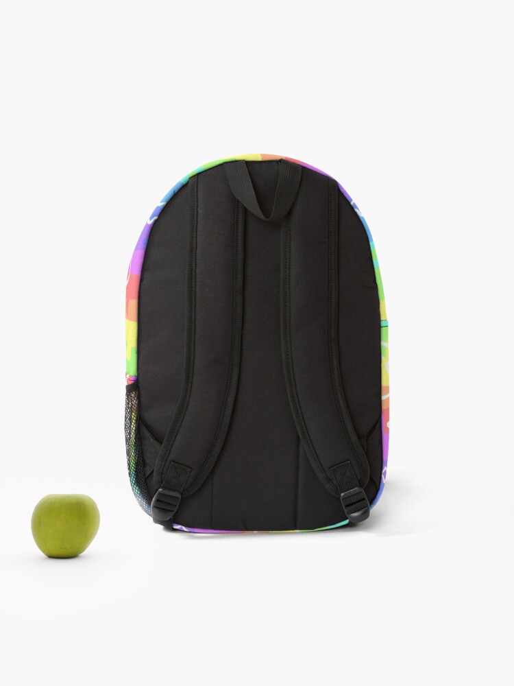 Vans cheap neon backpack