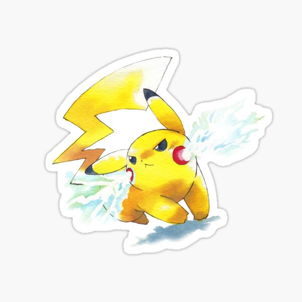 stickers 10 adesivi Pokemon laptop tablet pc Pikachu Bulbasaur Squirtle Ash  kid