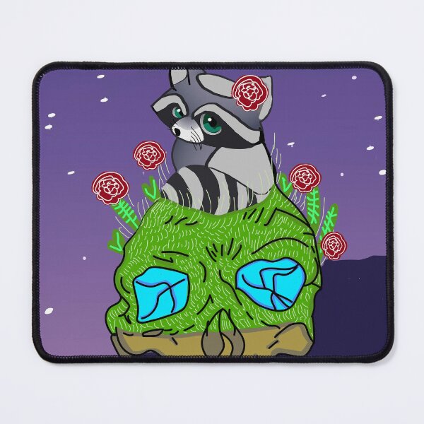 Item preview, Starry Raccoon Night designed and sold by DashyDesigns.
