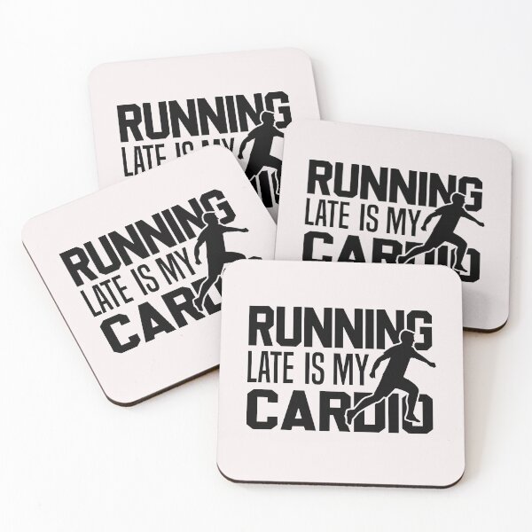 Item preview, Running Late Is My Cardio, Workout Top, Funny Fitness designed and sold by Nedskr.