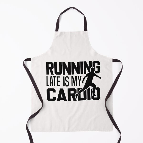 Item preview, Running Late Is My Cardio, Workout Top, Funny Fitness designed and sold by Nedskr.