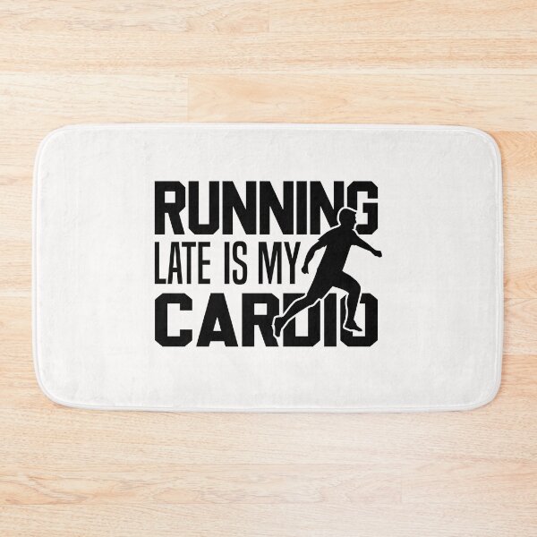 Item preview, Running Late Is My Cardio, Workout Top, Funny Fitness designed and sold by Nedskr.