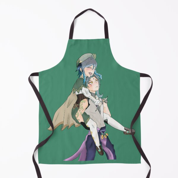 Item preview, Cute Xiao carrying Venti designed and sold by Hinagiku-Art.