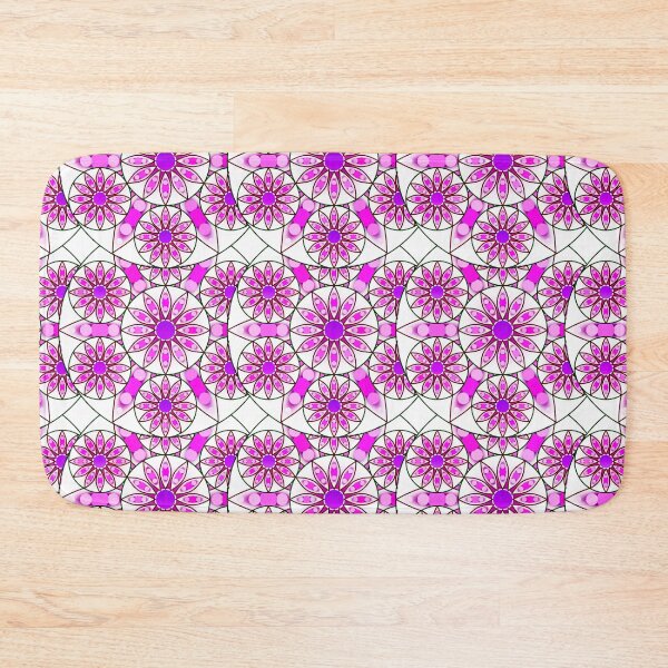 Item preview, Mandala Pattern, Lavender, Pink, Fuchsia and White designed and sold by Marymarice.