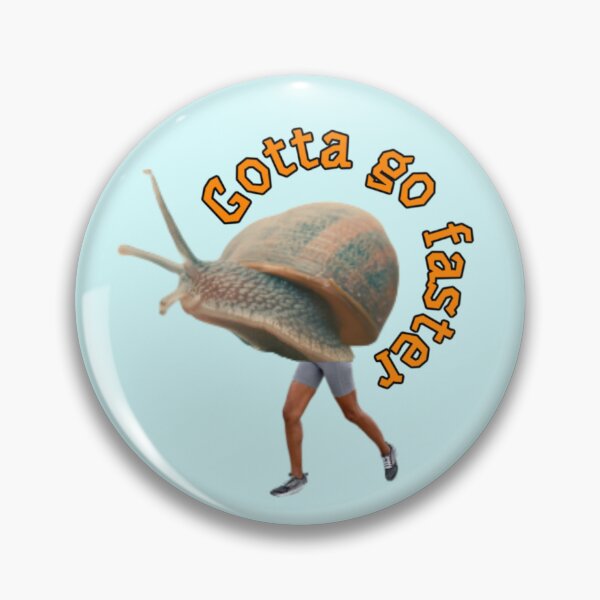 Item preview, Running snail designed and sold by Molespignoses.