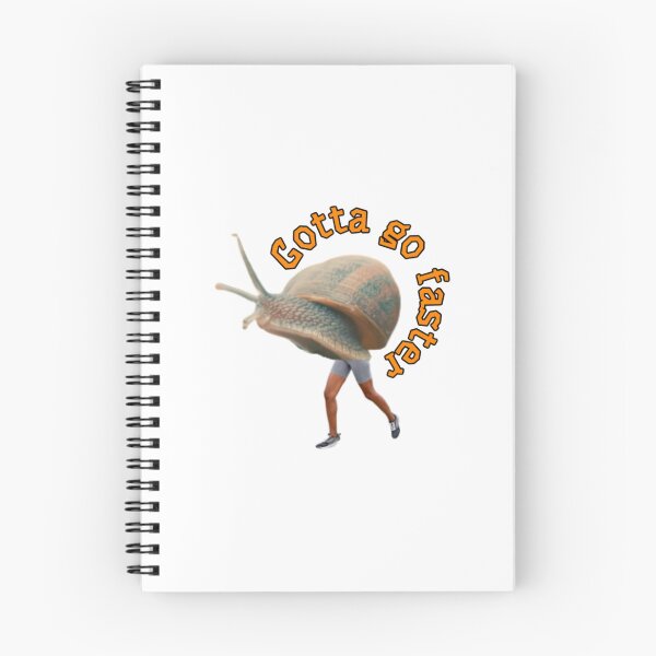 Item preview, Running snail designed and sold by Molespignoses.
