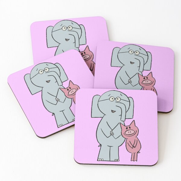 Item preview, elephant and piggie designed and sold by Walidovicstore.