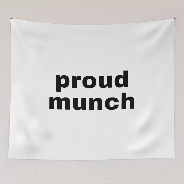 Aperçu de l'œuvre Munch fier créée et vendue par StoreGoHard.